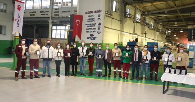 Ünver Group başarılı çalışanlarını ödüllendirdi